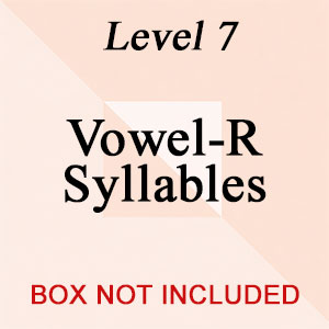 Level 7: Vowel-R Syllables (NO BOX)